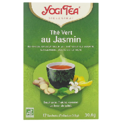 The Vert au Jasmin 17 Sachets Yogi Tea