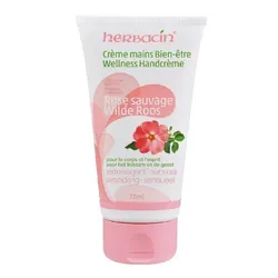 Herbacin hand cream wild rose tube 75ml