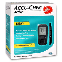 ACCU-CHEK ACTIVE LECTEUR DE GLYCEMIE