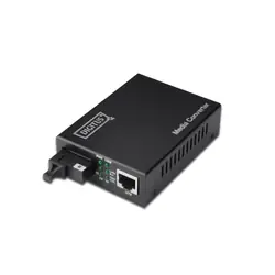 Digitus Convertisseur médias bidirectionnel Fast Ethernet, RJ45 / SC