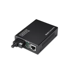 Digitus Convertisseur de média Gigabit bidirectionnel, RJ45 / SC