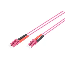 Digitus Câble de brassage multimode à fibre optique, OM4, LC / LC