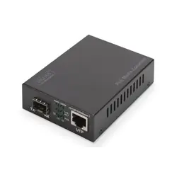 Digitus Convertisseurs de médias Gigabit PoE, RJ45 / SFP, PSE