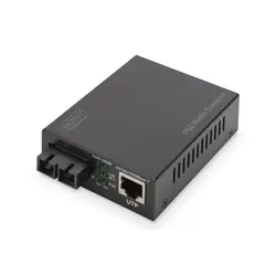 Digitus Convertisseurs de médias Gigabit PoE, RJ45 / SC, MM, PSE