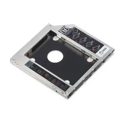 Digitus Boîtier de raccordement SSD/HDD pour baie de disque CD/DVD/Blu-ray, SATA sur SATA III, hauteur de construction 9,5 mm
