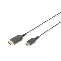 Digitus Câble de branchement HDMI à haut débit de type C vers A, HighFlex