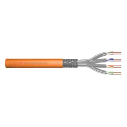 Digitus DK-1743-VH-1 câble de réseau Orange Cat7 S/FTP (S-STP)