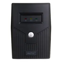 Digitus DN-170064 alimentation d'énergie non interruptible Interactivité de ligne 0,8 kVA 480 W 2 sortie(s) CA