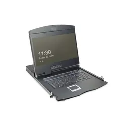 Digitus Console KVM LCD 19", 8 ports VGA, clavier français