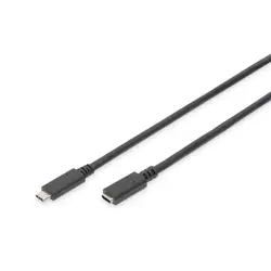 Digitus Câble de rallonge USB Type-C, Gén. 2, Type-C vers C