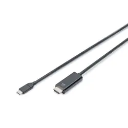 Digitus Câble adaptateur / convertisseur USB Type-C Gen2, Type-C vers HDMI A