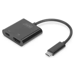 Digitus Adaptateur graphique USB Type-C™ 4K HDMI + USB-C™ (PD)
