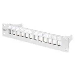 Digitus Panneau de brassage modulaire, 8 ports