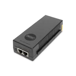 Digitus Injecteur PoE+ 10 Gigabit Ethernet, 802.3at, 30 W