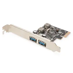 Digitus Carte d’extension PCI Express USB 3.0, 2 ports