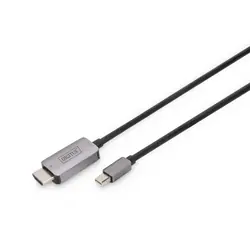 Digitus Câble adaptateur Mini DisplayPort 8K, Mini DP – HDMI type A