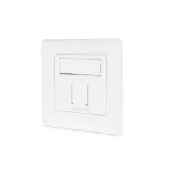 Digitus Prise réseau CAT 6A Classe Ea, de conception compatible, blindée, montage encastré