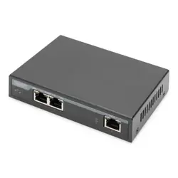 Digitus Extender 2 ports Gigabit 4PPoE, 802.3at, 60 W