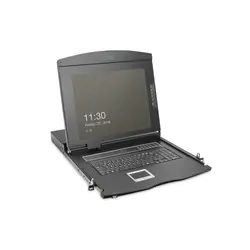 Digitus Console KVM HD LCD 19", 16 ports Cat. 5, clavier italien