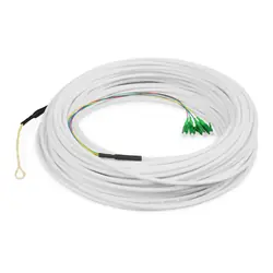 Digitus Câble Drop FTTH, monomode, 4 fibres, 4 LC/APC, 30 m