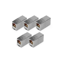 Digitus CAT 5e, classe D, coupleur modulaire RJ45 - 5 pièces