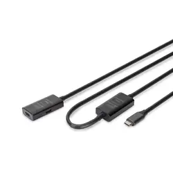 Digitus Câble d'extension actif USB 3.2 Gen1 5G, USB-C - USB-C, 10m