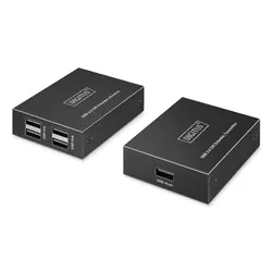 Digitus CAT Extender USB 2.0, 4 ports USB-A, 150m