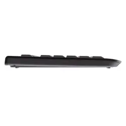 CHERRY DC 2000 clavier Souris incluse USB QWERTZ Allemand Noir