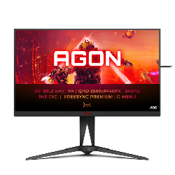 AOC AGON 5 AG325QZN/EU LED display 80 cm (31.5") 2560 x 1440 pixels Quad HD Noir