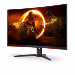 AOC G2 C32G2ZE écran plat de PC 80 cm (31.5") 1920 x 1080 pixels Full HD LED Noir (C32G2ZE) - Vue supplémentaire 3