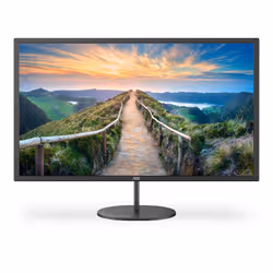 AOC V4 Q32V4 écran plat de PC 80 cm (31.5") 2560 x 1440 pixels 2K Ultra HD LED Noir - Vue supplémentaire 3