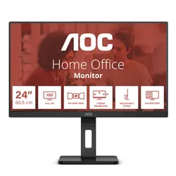 AOC E3 24E3QAF écran plat de PC 60,5 cm (23.8") 1920 x 1080 pixels Full HD LCD Noir