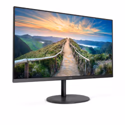 AOC V4 Q24V4EA écran plat de PC 60,5 cm (23.8") 2560 x 1440 pixels 2K Ultra HD LED Noir - Vue supplémentaire 4