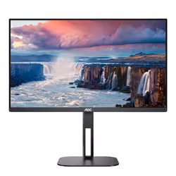 AOC V5 27V5C/BK écran plat de PC 68,6 cm (27") 1920 x 1080 pixels Full HD LED Noir - Vue supplémentaire 2