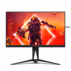AOC AG275QX/EU écran plat de PC 68,6 cm (27") 2560 x 1440 pixels Quad HD Noir, Rouge - Vue supplémentaire 2