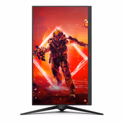 AOC AG275QX/EU écran plat de PC 68,6 cm (27") 2560 x 1440 pixels Quad HD Noir, Rouge - Vue supplémentaire 6