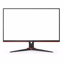 AOC G2 27G2SPAE/BK LED display 68,6 cm (27") 1920 x 1080 pixels Full HD Noir, Rouge - Vue supplémentaire 3