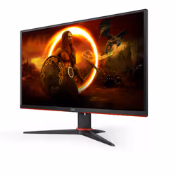 AOC G2 27G2SPAE/BK LED display 68,6 cm (27") 1920 x 1080 pixels Full HD Noir, Rouge - Vue supplémentaire 5
