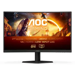 AOC G4 C27G4ZXE écran plat de PC 68,6 cm (27") 1920 x 1080 pixels Full HD LED Noir, Gris