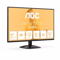 AOC B3 27B31H écran plat de PC 68,6 cm (27") 1920 x 1080 pixels Full HD Noir - Vue supplémentaire 2