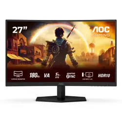 AOC G4 C27G42E écran plat de PC 68,6 cm (27") 1920 x 1080 pixels Full HD LED Noir, Rouge