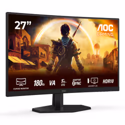 AOC G4 C27G42E écran plat de PC 68,6 cm (27") 1920 x 1080 pixels Full HD LED Noir, Rouge - Vue supplémentaire 2