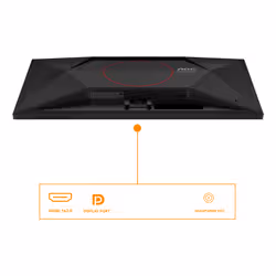 AOC G4 Q27G42ZE écran plat de PC 68,6 cm (27") 2560 x 1440 pixels Quad HD LCD Noir, Rouge - Vue supplémentaire 3