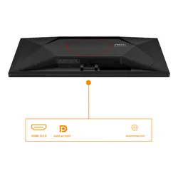 AOC G4 Q27G42ZE écran plat de PC 68,6 cm (27") 2560 x 1440 pixels Quad HD LCD Noir, Rouge