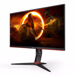 AOC G2 Q27G2U/BK écran plat de PC 68,6 cm (27") 2560 x 1440 pixels Quad HD LED Noir, Rouge - Vue supplémentaire 4