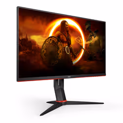 AOC G2 Q27G2U/BK écran plat de PC 68,6 cm (27") 2560 x 1440 pixels Quad HD LED Noir, Rouge - Vue supplémentaire 5