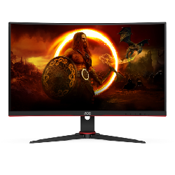 AOC G2 C27G2ZE/BK écran plat de PC 68,6 cm (27") 1920 x 1080 pixels Full HD LED Noir, Rouge (C27G2ZE/BK)