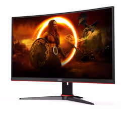 AOC G2 C27G2ZE/BK écran plat de PC 68,6 cm (27") 1920 x 1080 pixels Full HD LED Noir, Rouge (C27G2ZE/BK) - Vue supplémentaire 4
