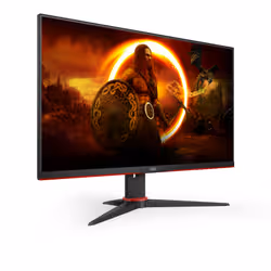 AOC 24G2SAE/BK écran plat de PC 60,5 cm (23.8") 1920 x 1080 pixels Full HD Noir, Rouge (24G2SAE/BK) - Vue supplémentaire 5