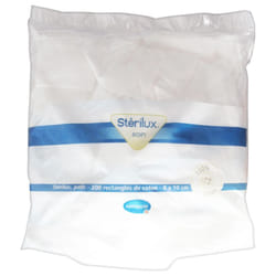 Coton Sterilux Pads 8x10cm 200 rectangles Hartmann